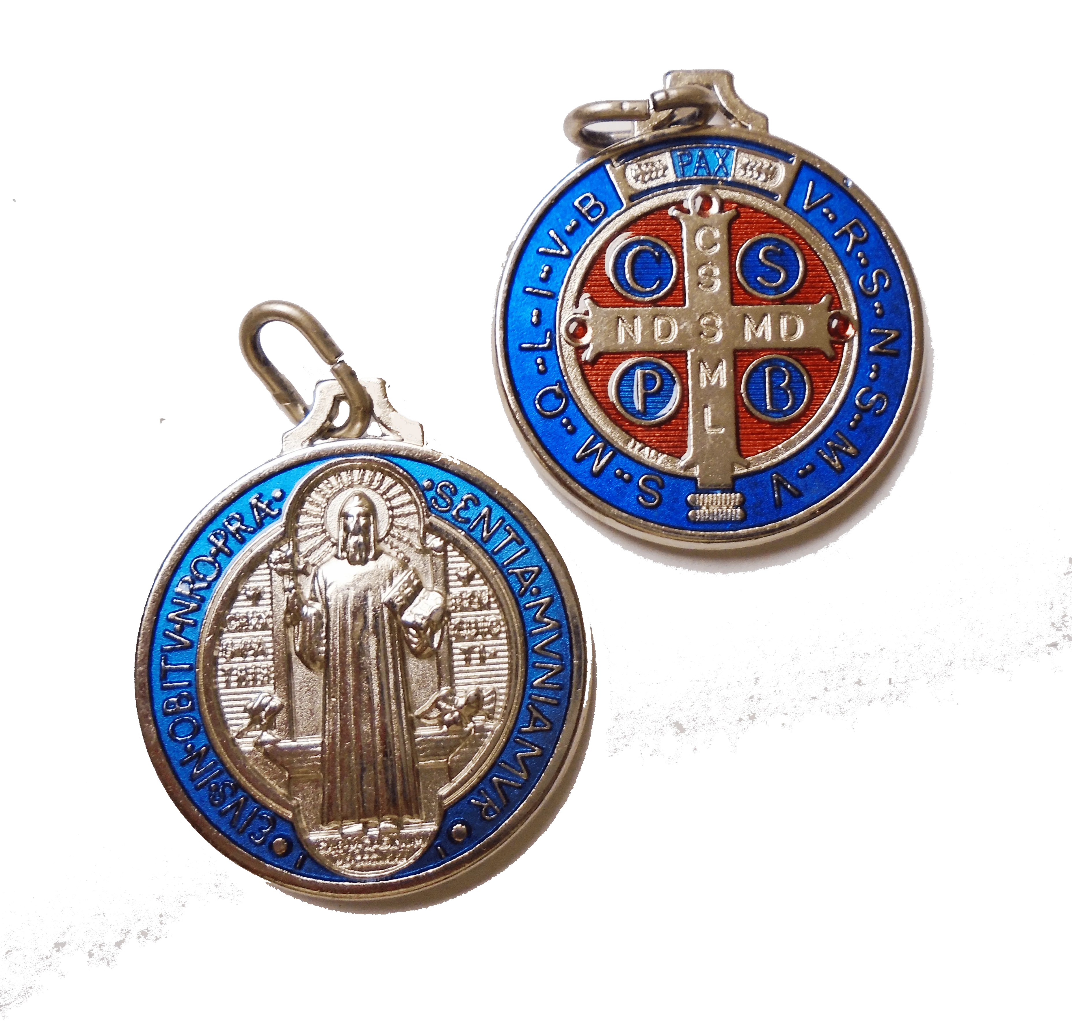 Enamel St. Benedict Medal 2" - Image 2