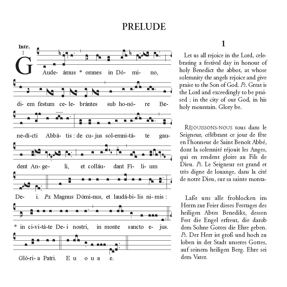 Saint Benedict - Gregorian Chant CD - Image 3
