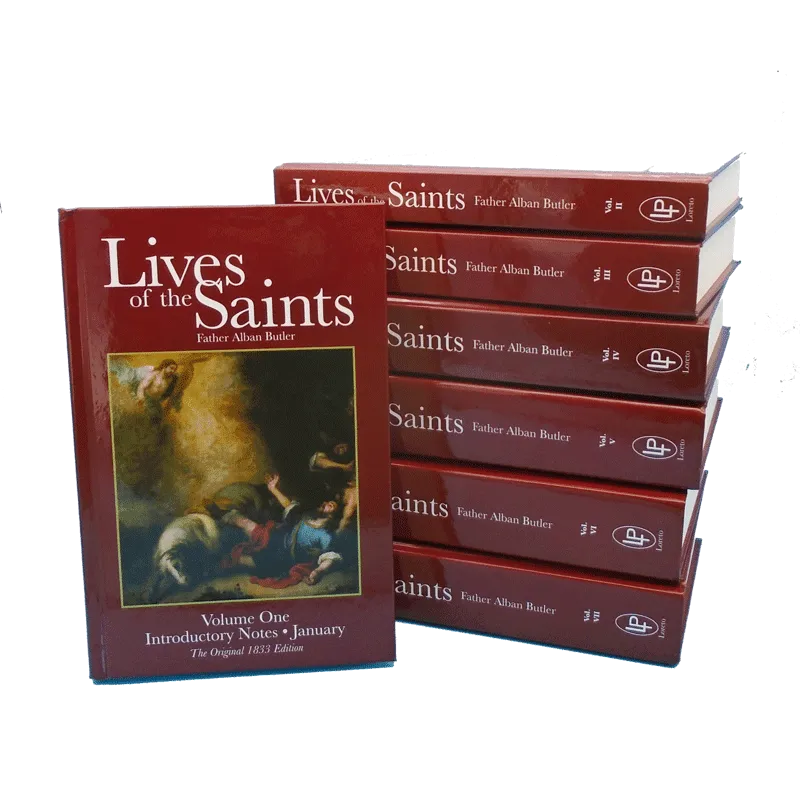Butler's Lives of the Saints, 7 volume set