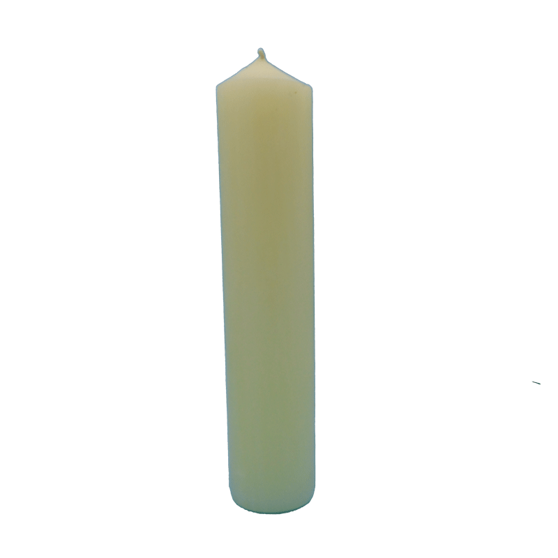 100% Beeswax Candle 2 x 9" - Clear Creek Abbey