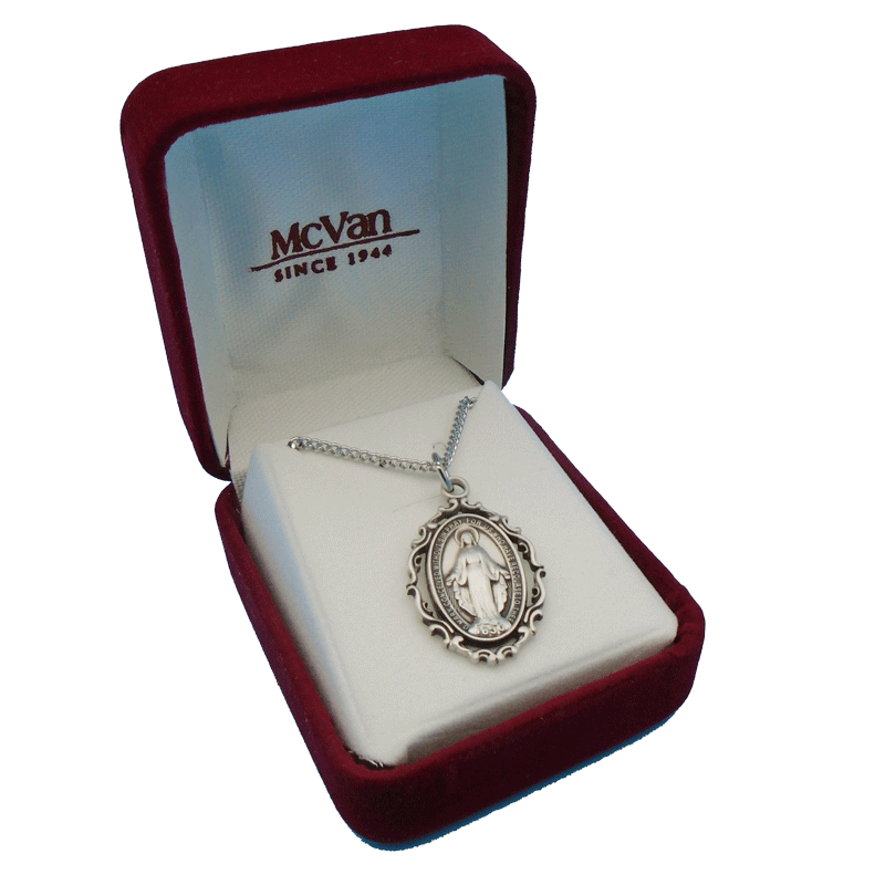 Rose Gold Miraculous Medal - Our Lady of Clear Creek Abbey