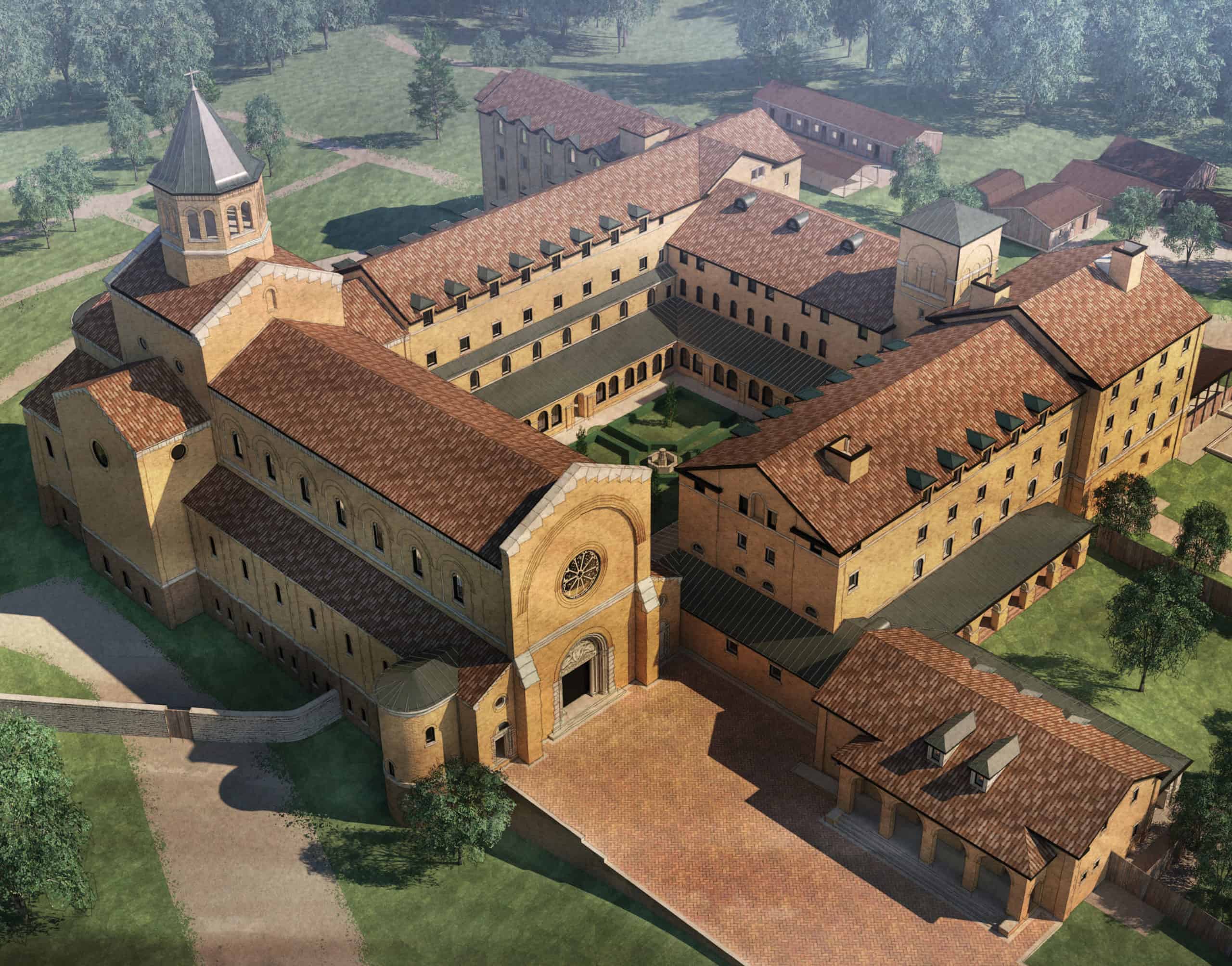 Completed Abbey