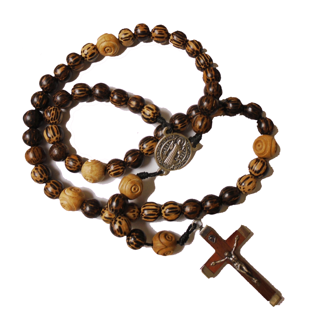 Black Ebony Wood Rosary - Our Lady of Clear Creek Abbey