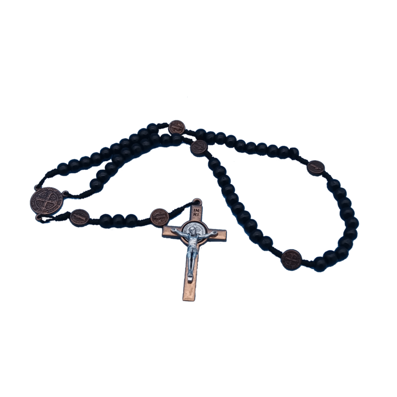 Black Wood St. Benedict Rosary Our Lady of Clear Creek Abbey
