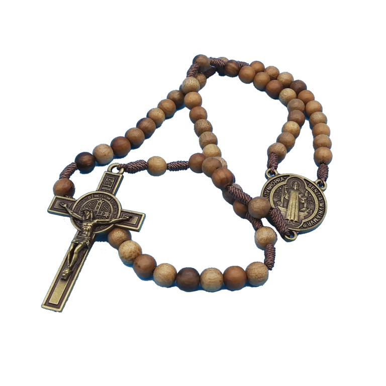Walnut Wood St. Benedict Rosary Our Lady of Clear Creek Abbey