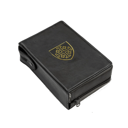 Leather Missal Cover - Jerusalem Cross